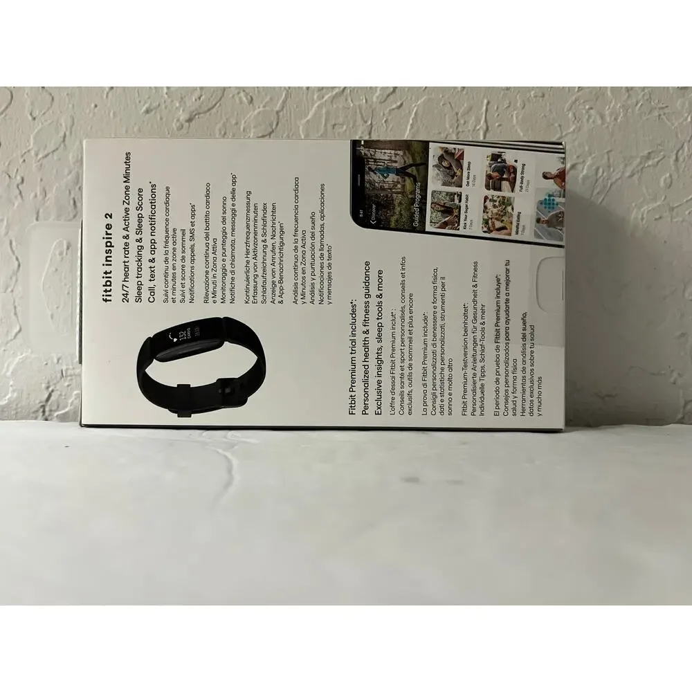 NEW Fitbit Inspire 2 Fitness Tracker Smartwatch Heart Rate Step Sleep Monitor